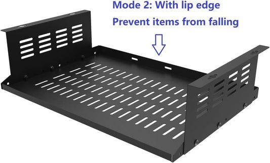 17" Under Desk Computer Mount for Small Form Factor Computers