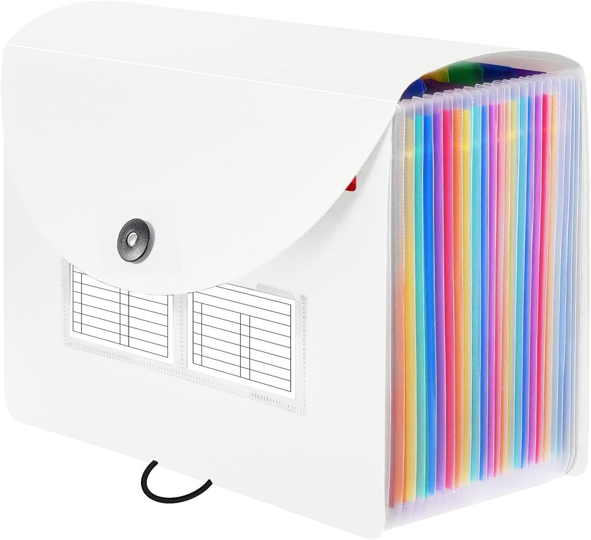 24 Pockets Expanding File Folder, Accordion File Organizer, Letter/A4