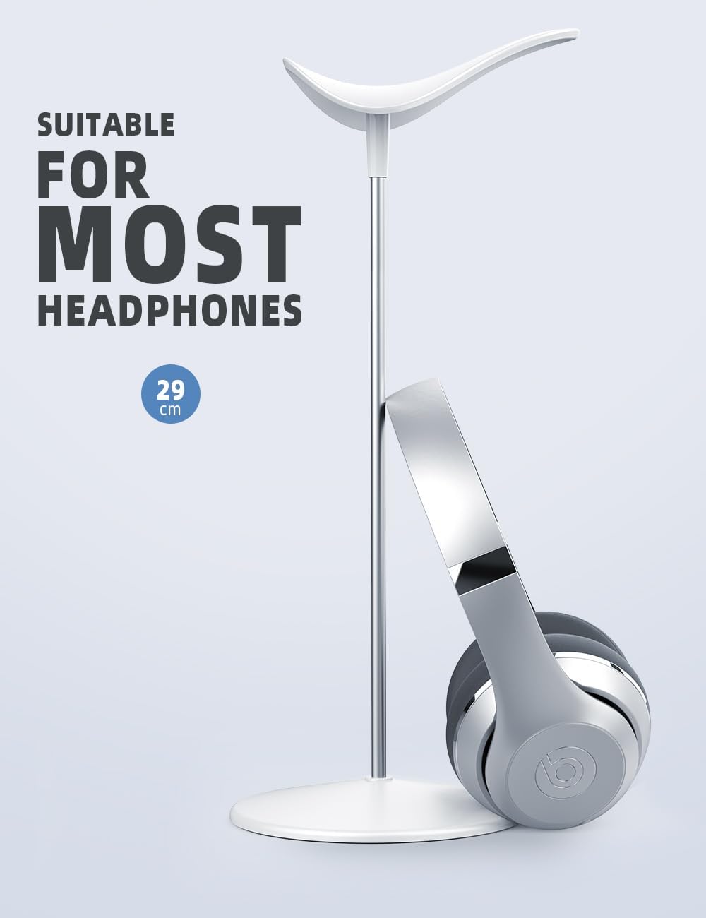 Headphone Stand Desktop Headset Holder, Elegant Earphone Stand
