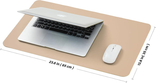 Large Cork Desk Mat - 47.2"x 17" Desk Pad for Office and Home - Ideal for Large Mouse Pad and Desk Mats on Top of Desks(Dark Green)