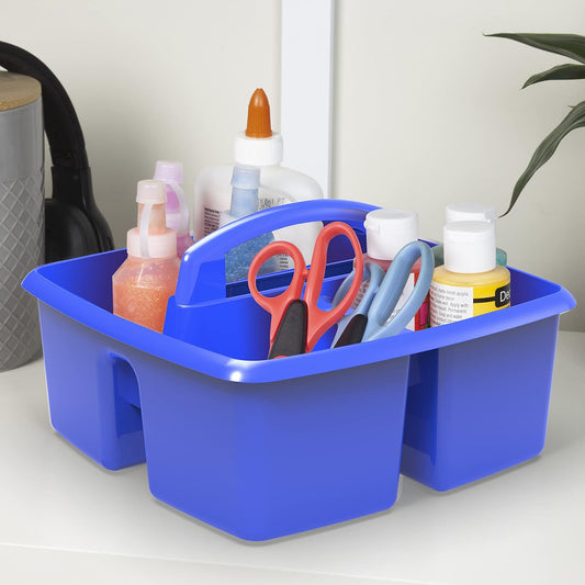 Classroom Caddy, 9.25 x 9.25 x 5.25 Inches, Assorted Colors, Color Assortment Will Vary, Case of 6 (00940U06C), Small Caddy