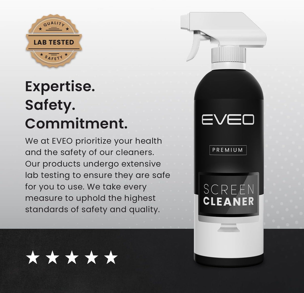 Screen Cleaner Spray - Large Screen Cleaner Bottle - TV Screen Cleaner, Computer Screen Cleaner, for Laptop, Phone, Ipad - Computer Cleaning kit Electronic Cleaner