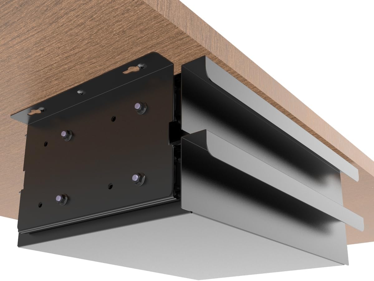 Under Desk Mounted Sliding Pull-out Drawer for Office Desk