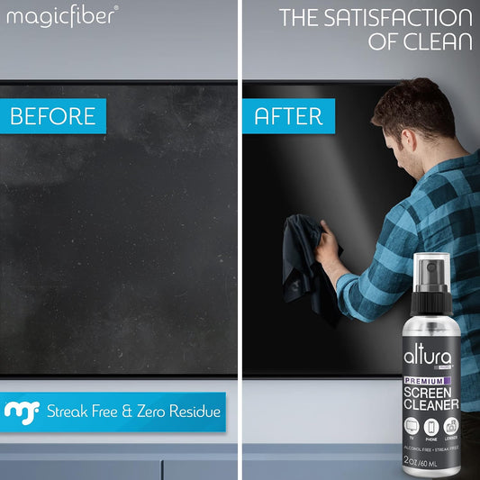 Screen Cleaner Spray Kit for Car, Laptop, Computer & MacBook