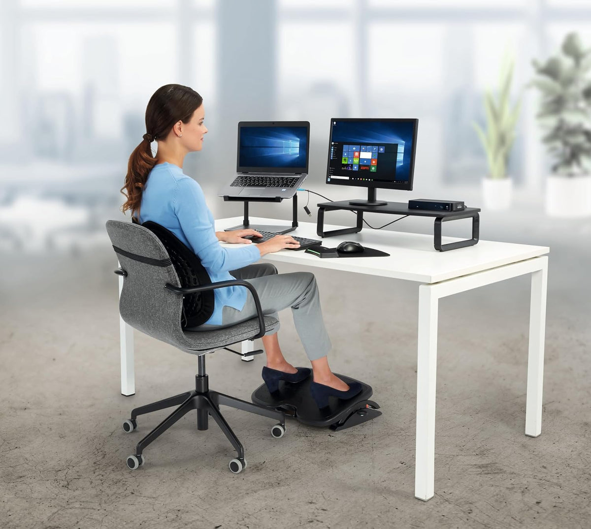 SmartFit Extra Wide Monitor Stand (K52797WW) Black