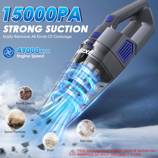 Handheld Vacuum Cordless, Hand Held Car Vacuum Cleaner, Hand Vacuum