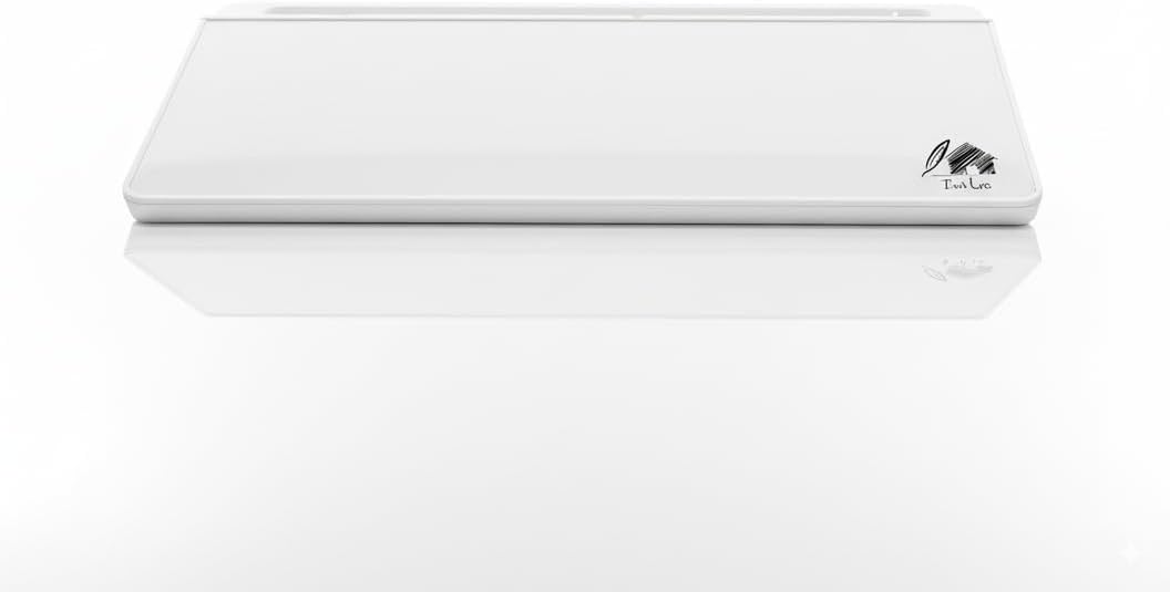 Black Glass Desktop Whiteboard