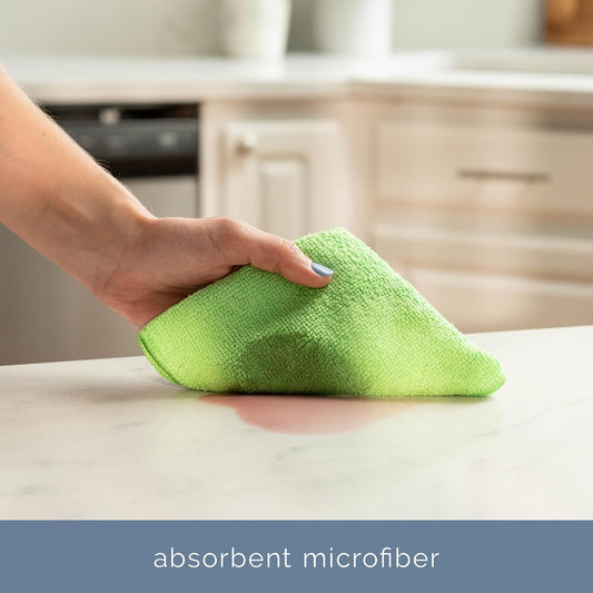 . Microfiber Cleaning Cloth, 11.5" x 11.5"