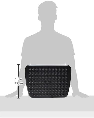 Fellowes 48121 Standard Foot Rest, Graphite
