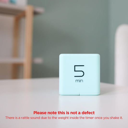Cube Timer, Flip, Block, Productivity, Time Management (Mint)