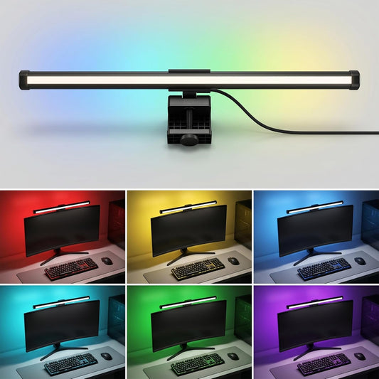 Monitor Light Bar β Full Spectrum LED Screen Lamp, No Glare Eye Care, USB Powered, Home Office Desk Light