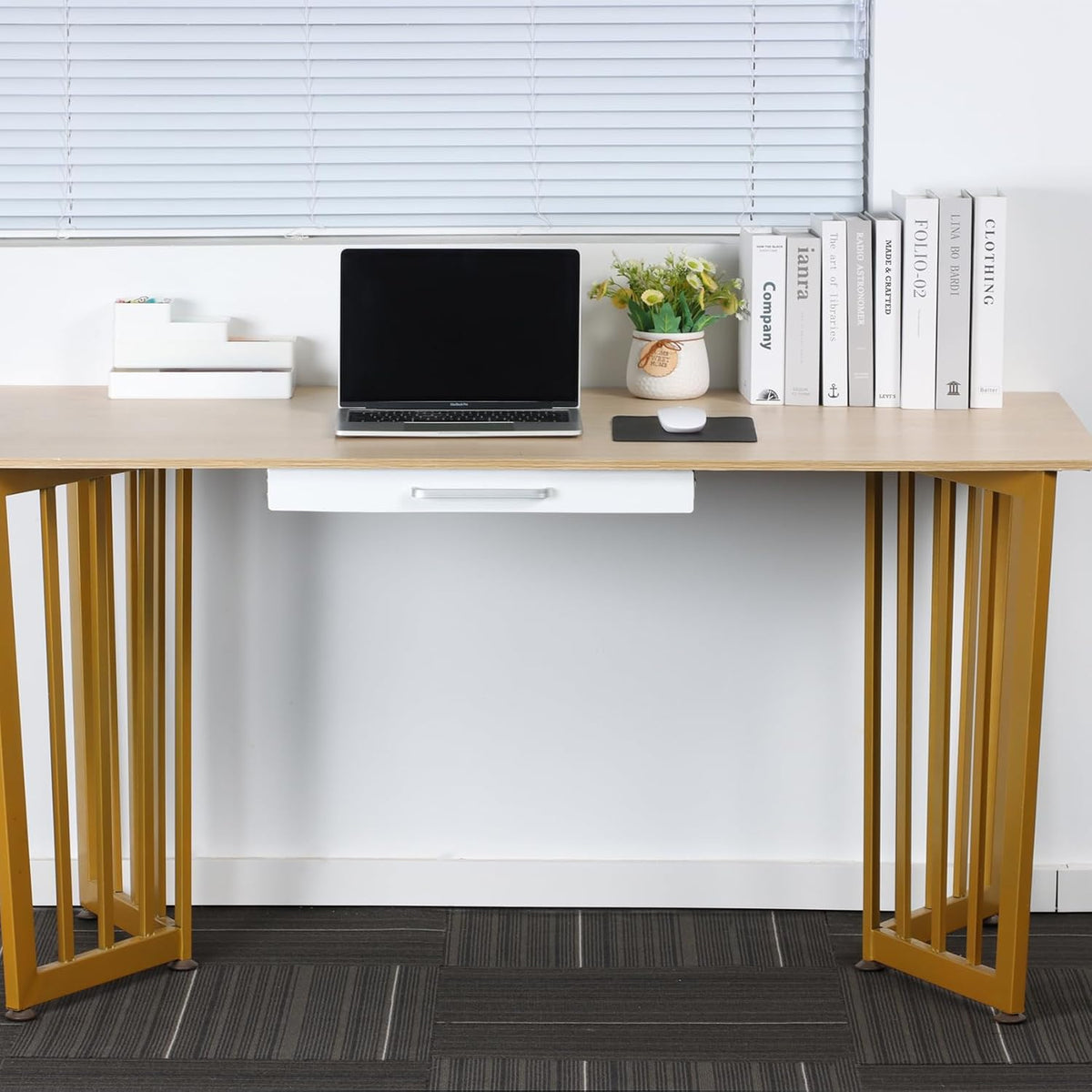 Under Desk Drawer Organizer 21", Large Desk Pencil Storage Drawer