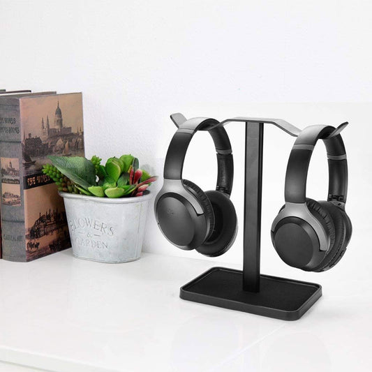 Neetto HS908 - Dual Headphone Stand for Desk