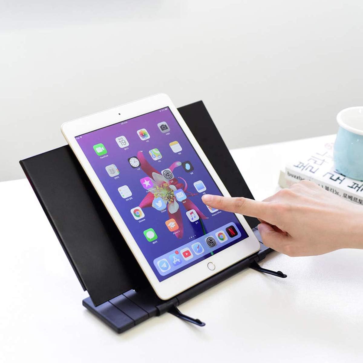 Music Stand 1 Pack, Portable Holder for Sheet Music Book