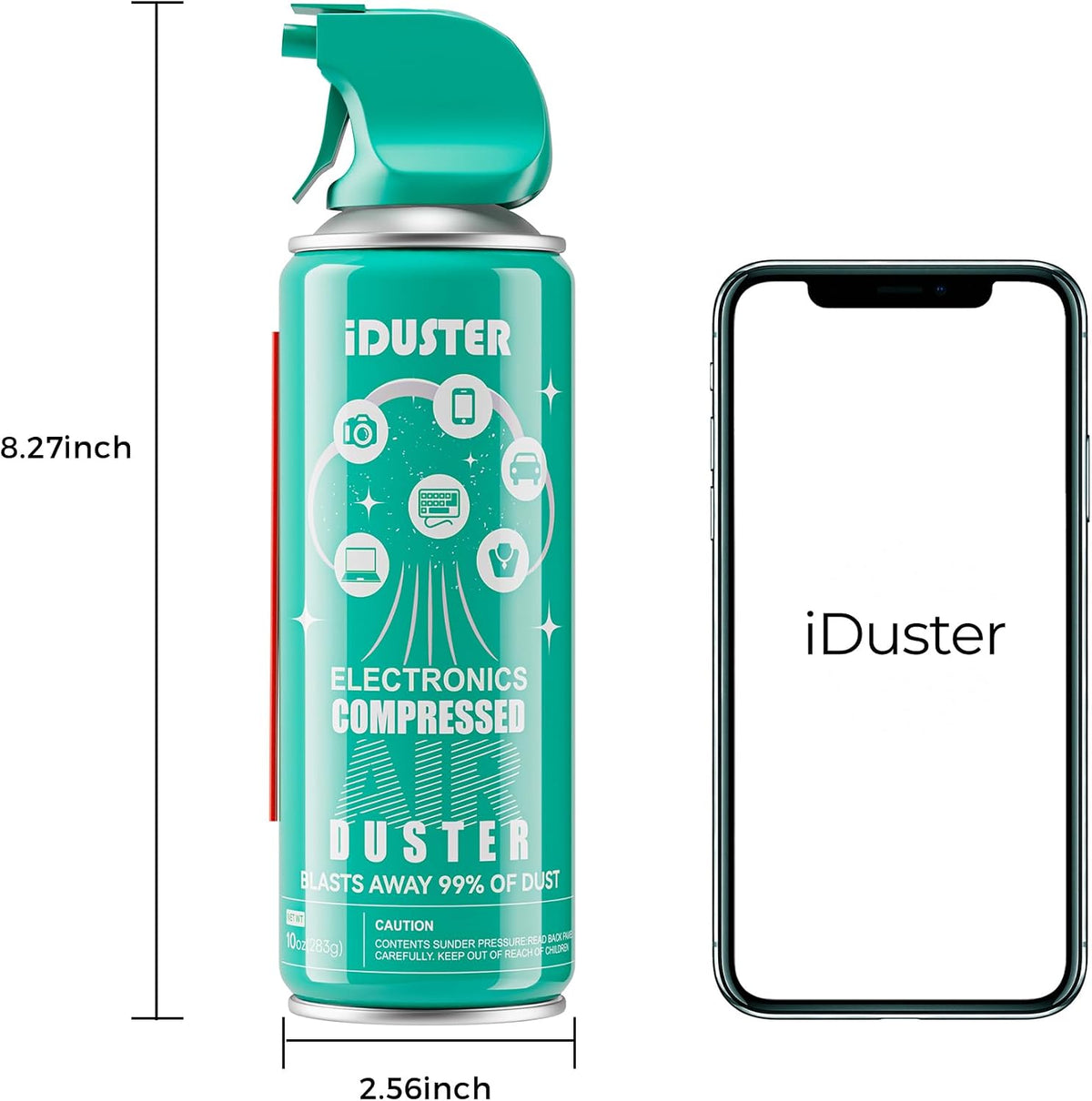 Compressed Canned Air Duster for Computer - Disposable Electronic Keyboard Cleaner for Cleaning Duster, 3PCS(3.5oz)