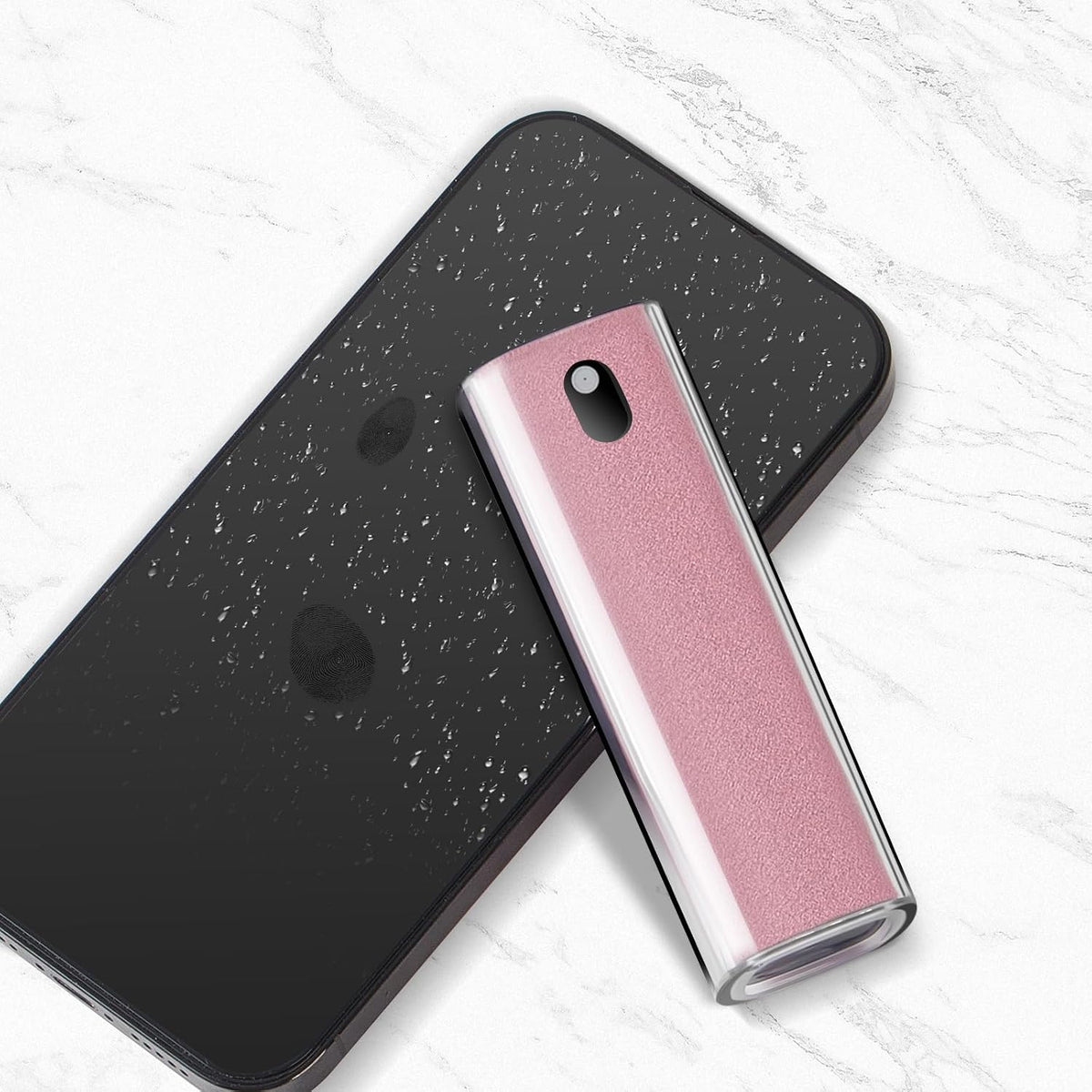 Touchscreen Screen Cleaner Spray, for Phones iPad Car (Pink)