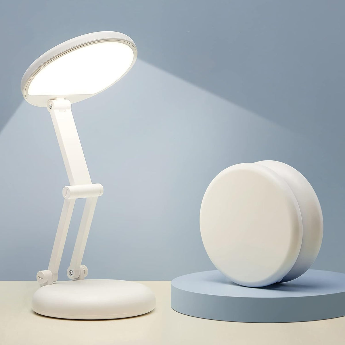 Rechargeable Table Lamp, 3600mAh Battery Operated Lamp Dorm Lamp