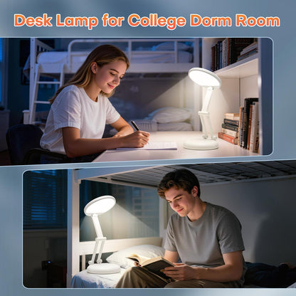 Rechargeable Table Lamp, 3600mAh Battery Operated Lamp Dorm Lamp