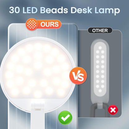 Rechargeable Table Lamp, 3600mAh Battery Operated Lamp Dorm Lamp