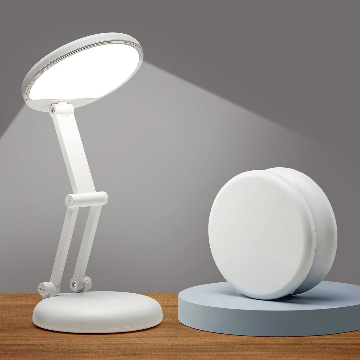 Rechargeable Table Lamp, 3600mAh Battery Operated Lamp Dorm Lamp