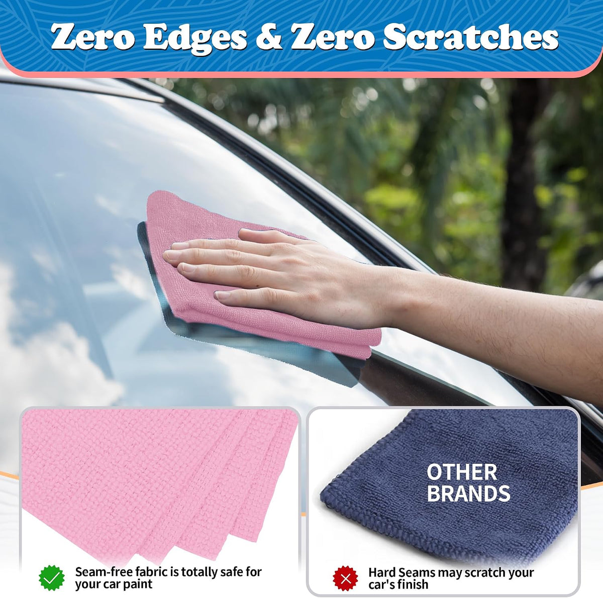 Shop Towels, Pack of 200, Grey Microfiber Cleaning Cloth Bulk, Microfiber Towels for Cars, All-Purpose Absorbent Cleaning Rags, Dust Cloth for Automotive, Mechanic, Garage, 11.5 x 11.5 inch