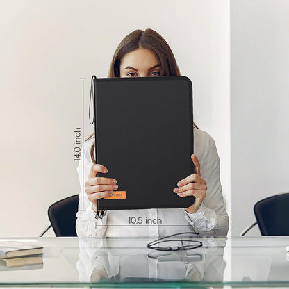 Important Document Organizer Binder with Pocket, Fireproof, Water-Resistant