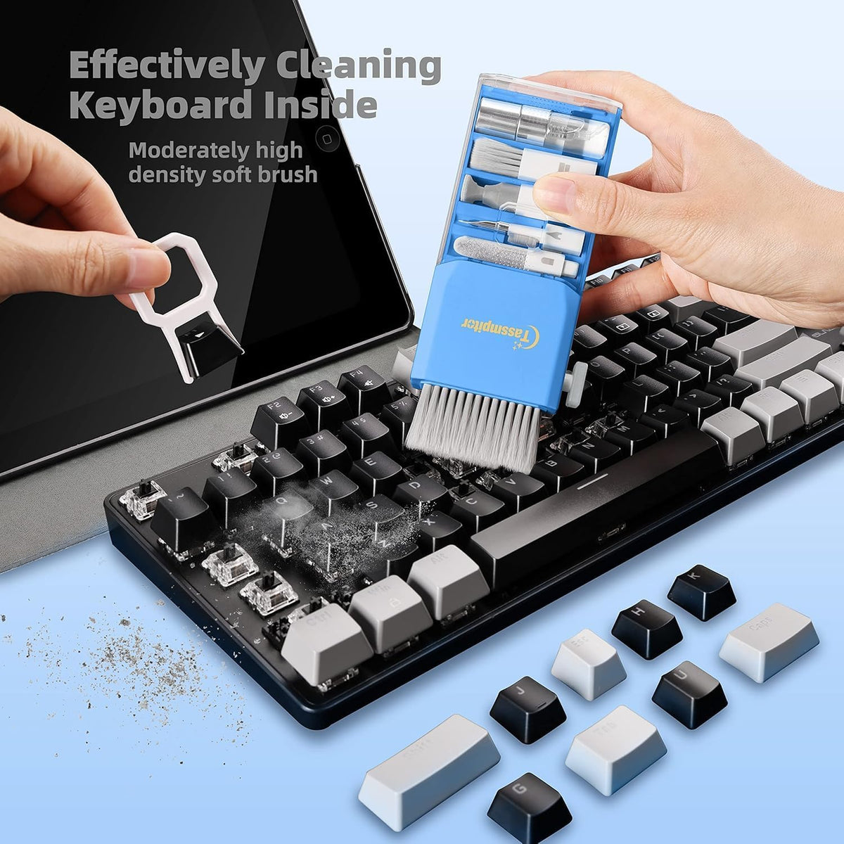 Keyboard Cleaner & Laptop Cleaning Kit for Computer Screen, Blue