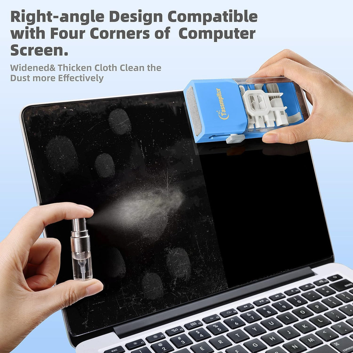 Keyboard Cleaner & Laptop Cleaning Kit for Computer Screen, Blue