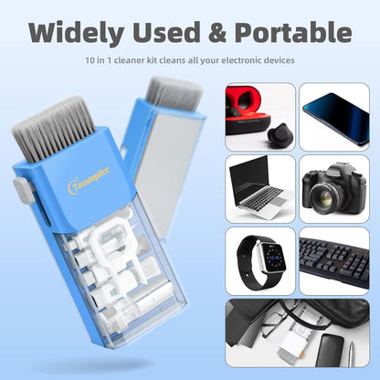 Keyboard Cleaner & Laptop Cleaning Kit for Computer Screen, Blue
