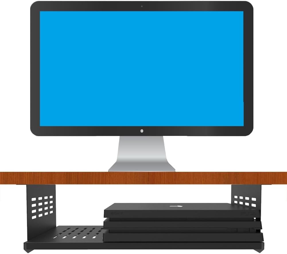 17" Under Desk Computer Mount for Small Form Factor Computers