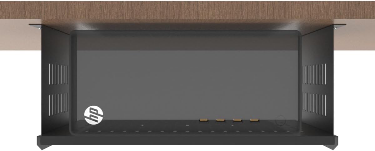 17" Under Desk Computer Mount for Small Form Factor Computers