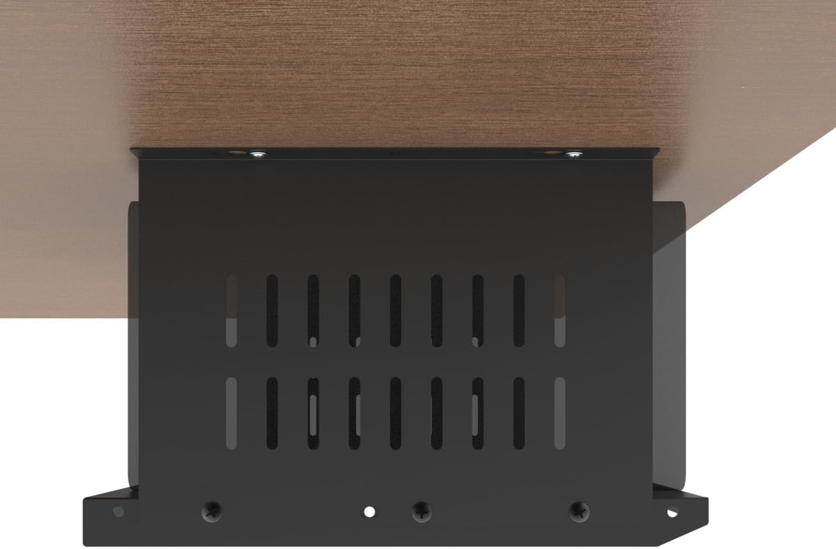 17" Under Desk Computer Mount for Small Form Factor Computers