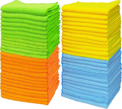 12" x 12" Microfiber Cleaning Cloth, 4 Colors