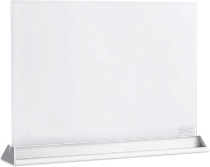 Glass Desktop Keyboard Whiteboard Set, Black