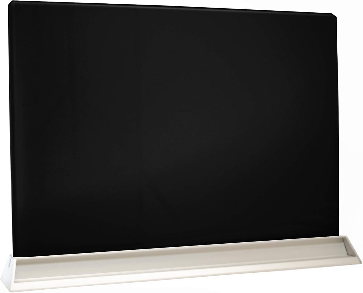 Glass Desktop Keyboard Whiteboard Set, Black