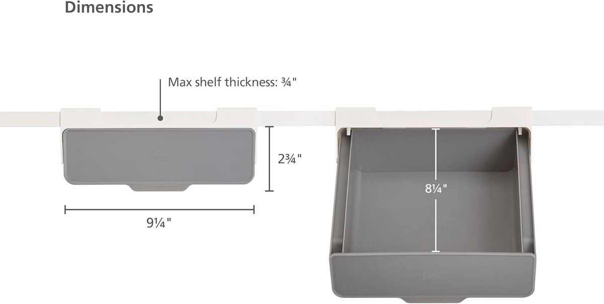 CupboardStore Under Shelf Cabinet Storage Drawer