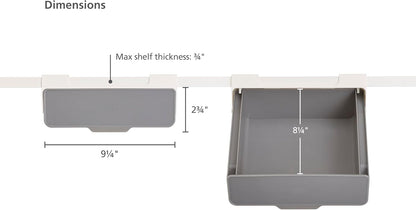 CupboardStore Under Shelf Cabinet Storage Drawer