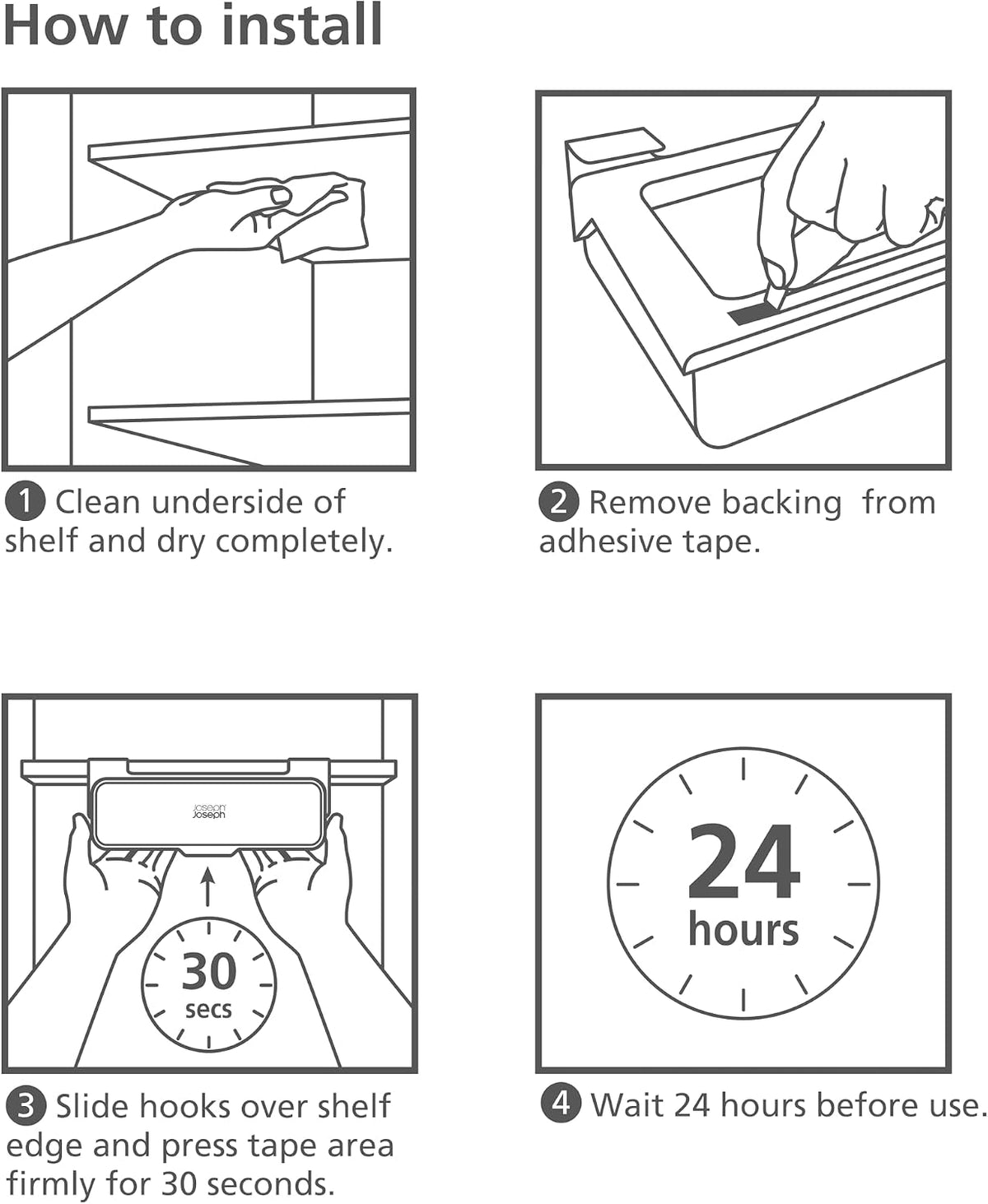 CupboardStore Under Shelf Cabinet Storage Drawer