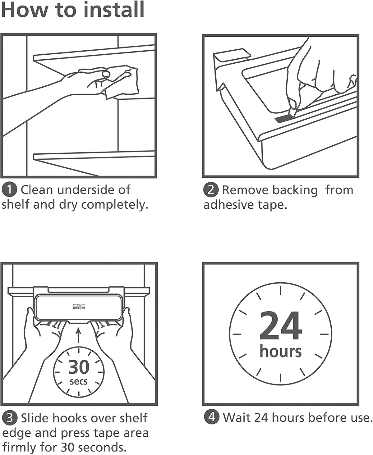 CupboardStore Under Shelf Cabinet Storage Drawer
