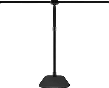 LED Desk Lamp with Clamp, Dual Head Monitor Light, Remote