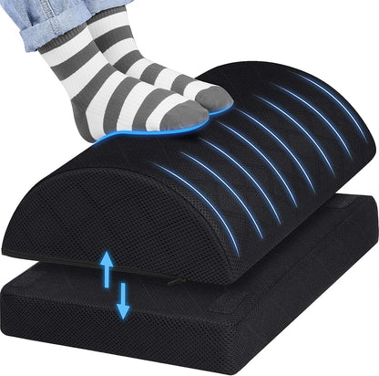 Foot Rest for Under Desk at Work, Grey