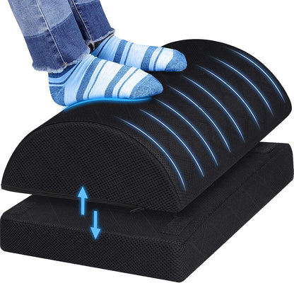Foot Rest for Under Desk at Work, Grey