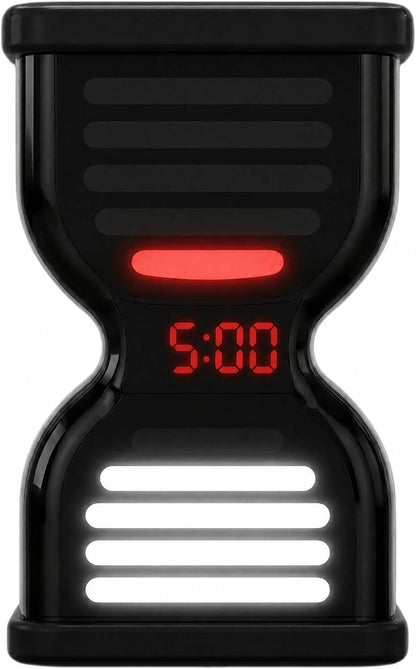 Pomodoro Timer for Productivity, Visual Countdown with Light Flow, Flip Timer 25/5 min, Custom Countdown Count-up, USB-C Rechargeable, Silent, Study for Kids Students ADHD Gift Work Classroom Office