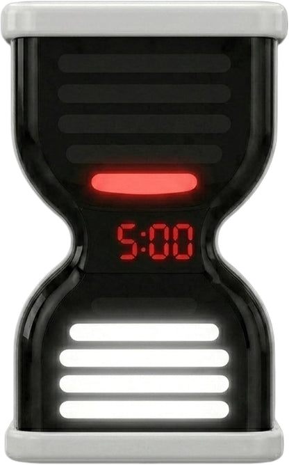 Pomodoro Timer for Productivity, Visual Countdown with Light Flow, Flip Timer 25/5 min, Custom Countdown Count-up, USB-C Rechargeable, Silent, Study for Kids Students ADHD Gift Work Classroom Office