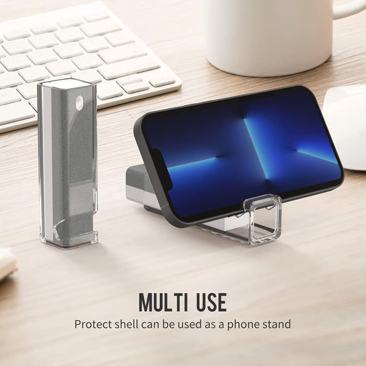 Screen Cleaner Spray with Phone Stand Case & Microfiber