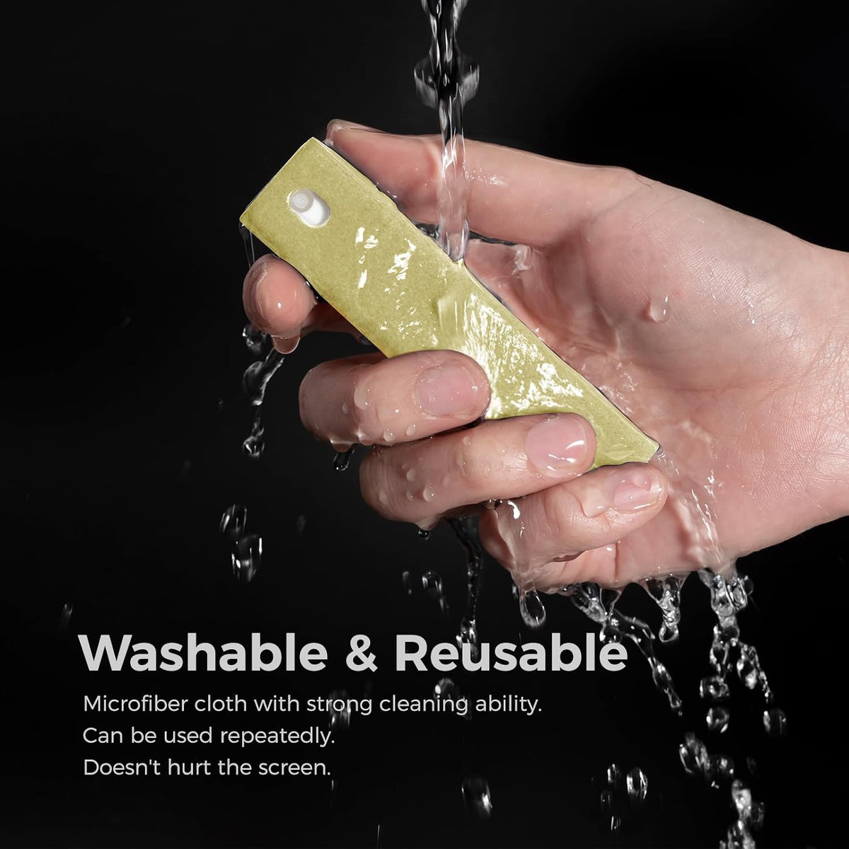 Screen Cleaner Spray with Phone Stand Case & Microfiber