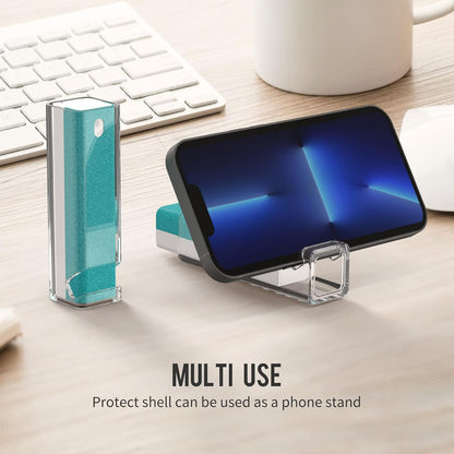 Screen Cleaner Spray with Phone Stand Case & Microfiber