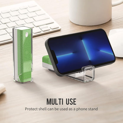 Screen Cleaner Spray with Phone Stand Case & Microfiber