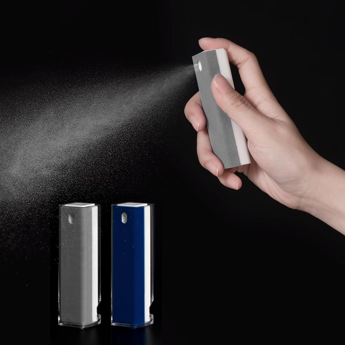 Screen Cleaner Spray with Phone Stand Case & Microfiber