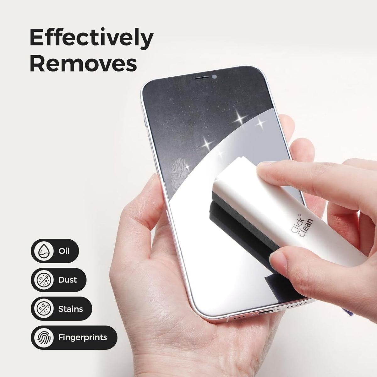 Screen Cleaner Spray with Phone Stand Case & Microfiber